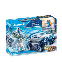 *** PLAYMOBIL CITY LIFE - EXPLORATEUR AVEC VÉHICULE ET YÉTI #70532